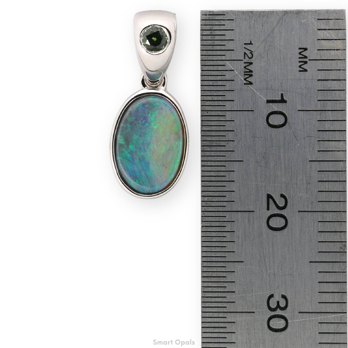 Lightning Ridge Sapphire Pendant 1.03 cts 33490