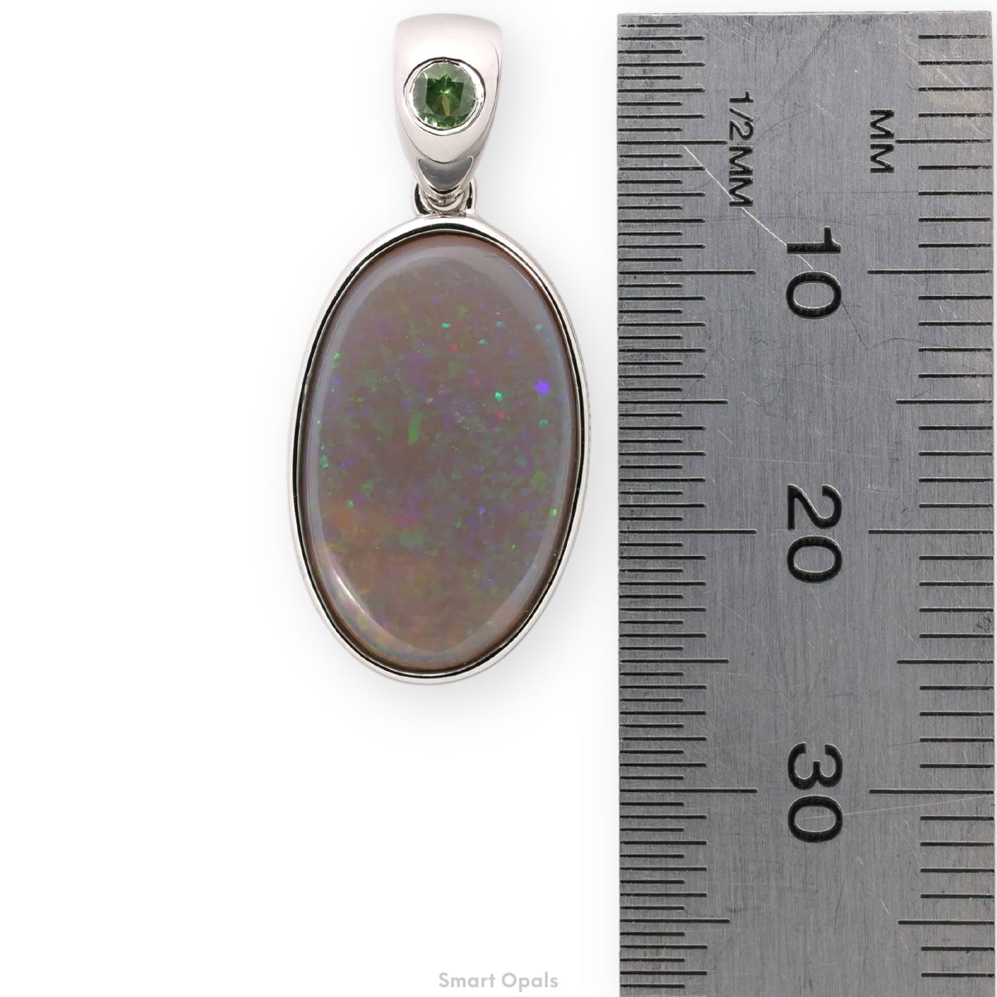 Lightning Ridge Sapphire Pendant 3.52 cts 33165