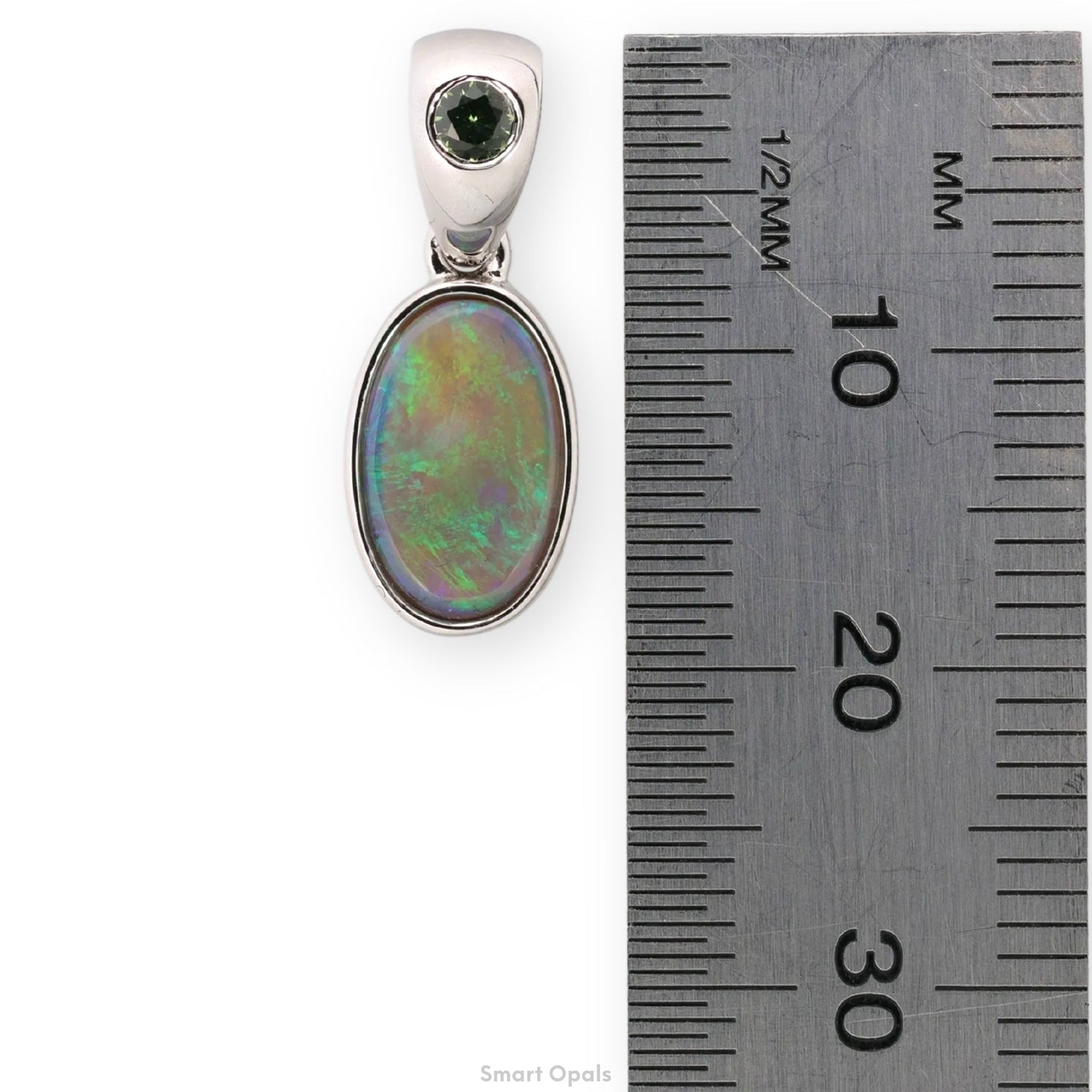 Lightning Ridge Sapphire Pendant 0.77 cts 33488