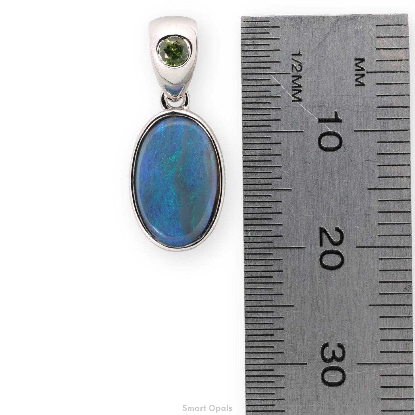 Lightning Ridge Sapphire Pendant 1.33 cts 33546